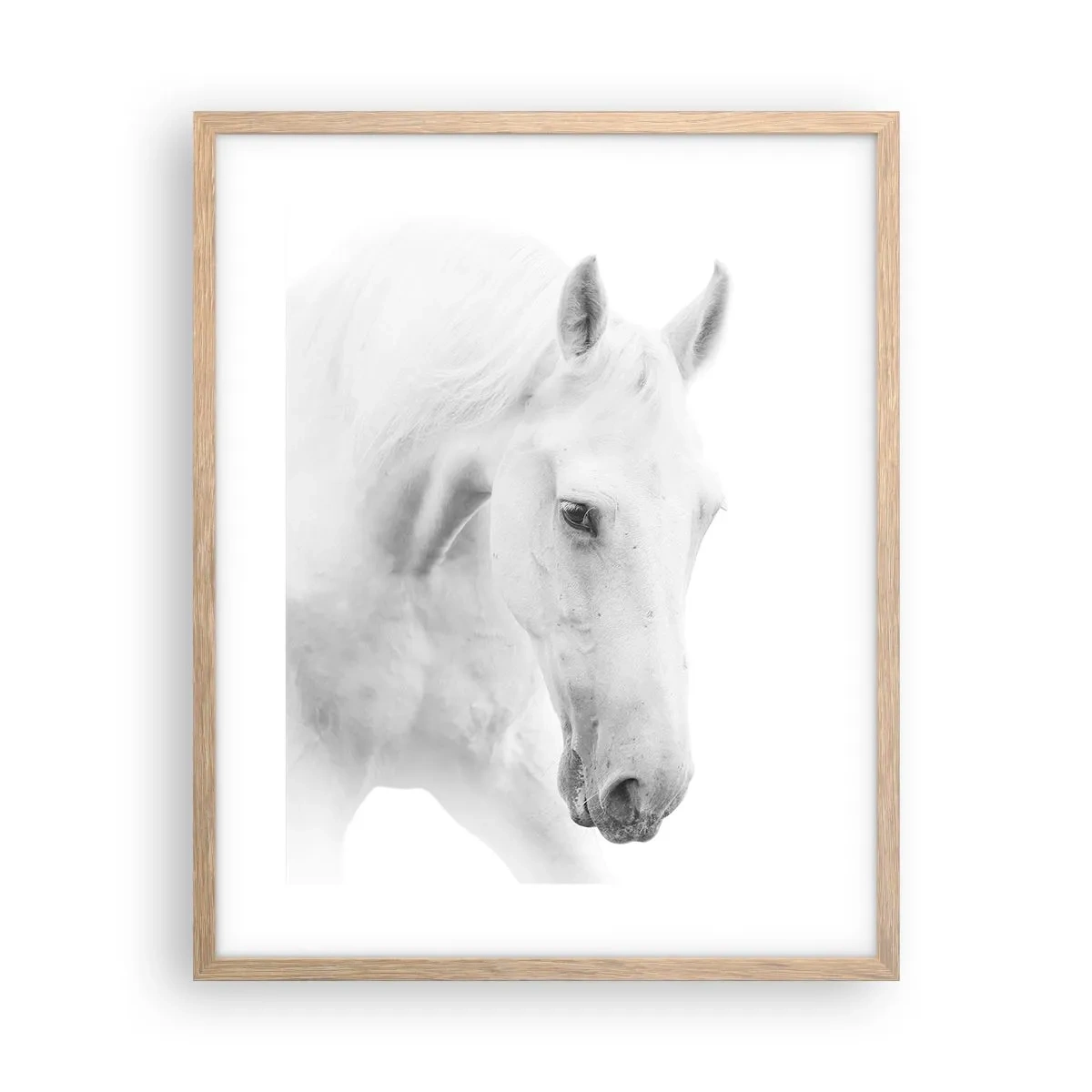 Plakat w ramie jasny dąb - Czy to jest przyjaźń…? - 40x50 cm