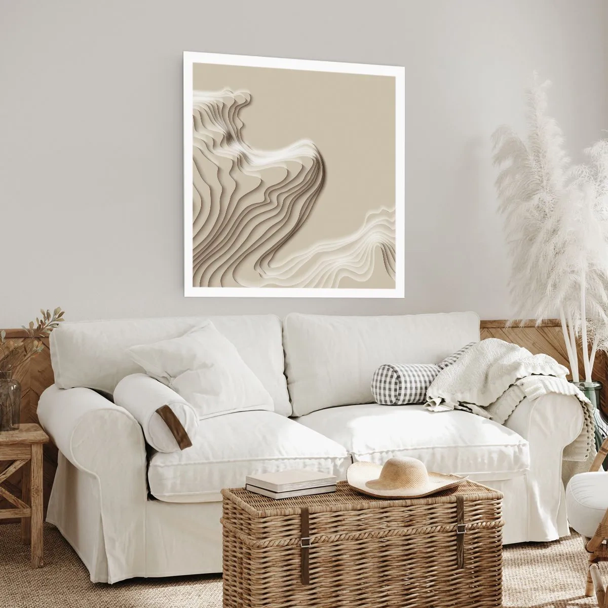 Plakat - Topografia sztuki - 60x60 cm