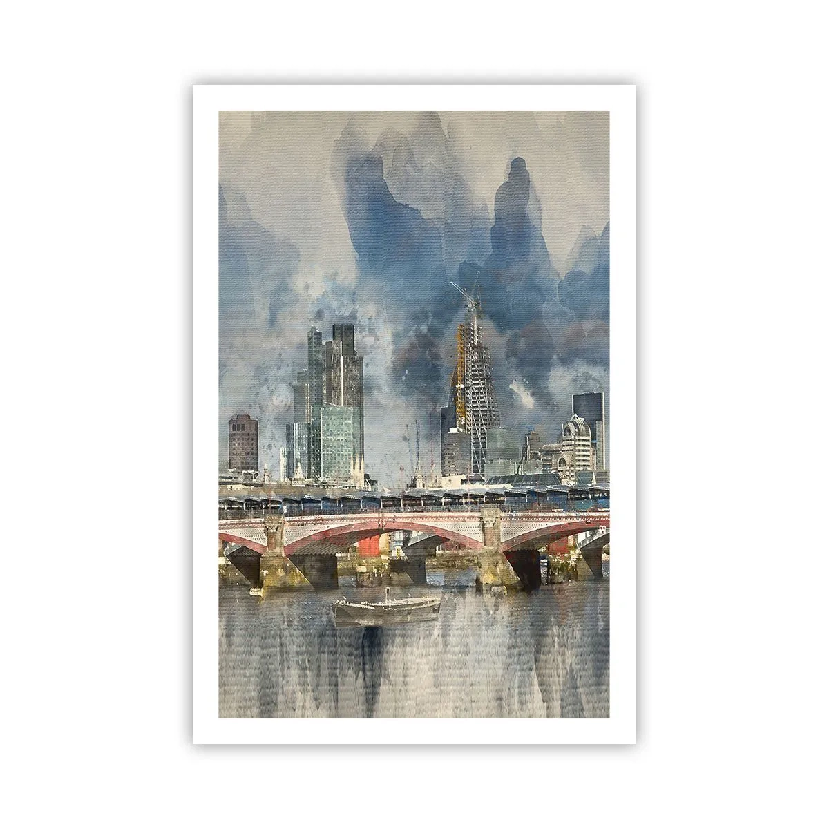 Plakat - Londyn w całej okazałości - 61x91 cm
