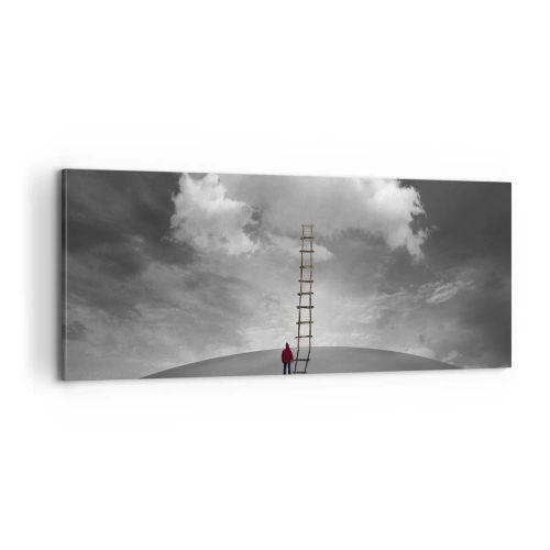 Obraz na płótnie - Wszystko możliwe - 100x40 cm