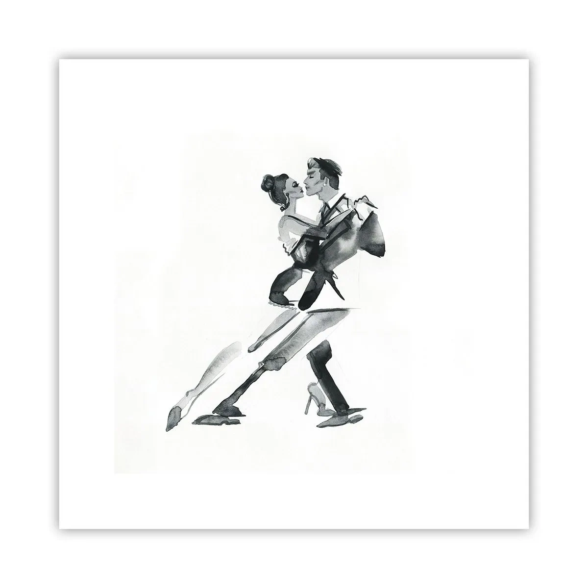 Plakat - W jednym rytmie - 30x30 cm