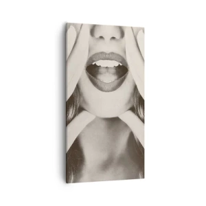 Obraz na płótnie - Już idę! - 55x100 cm