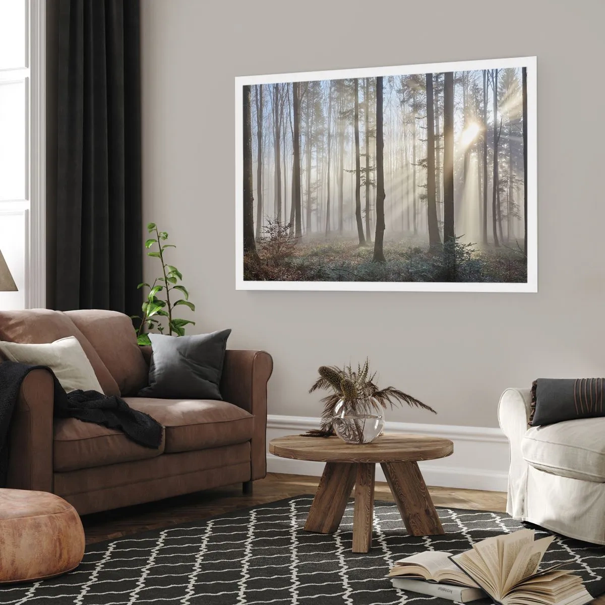 Plakat - Mgła też się zbudziła - 91x61 cm