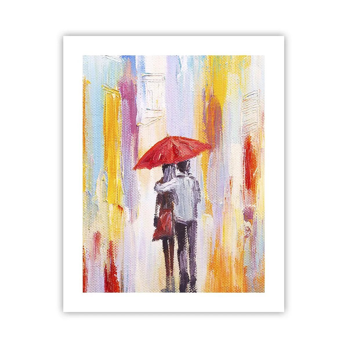 Plakat - Niech pada dalej - 40x50 cm