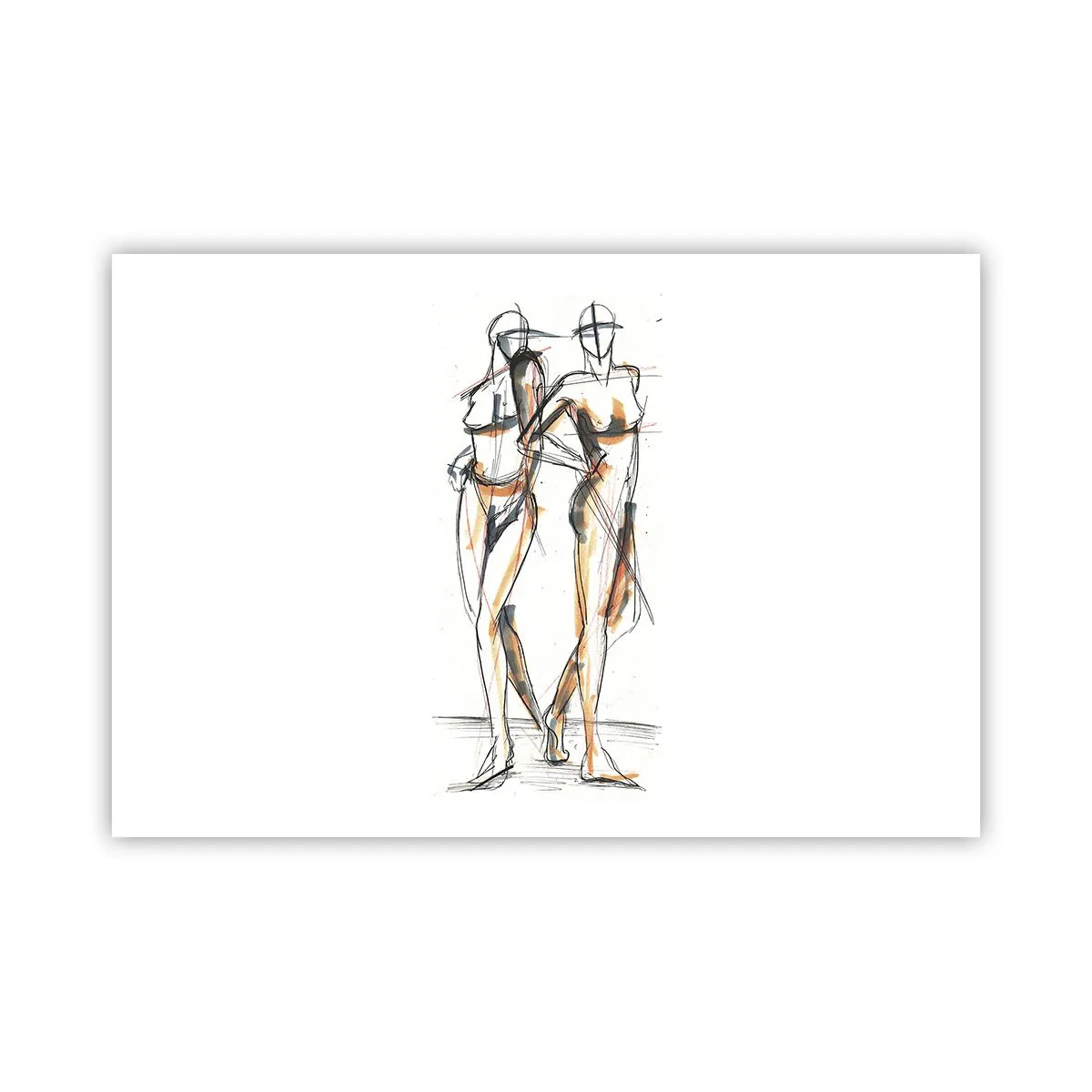 Plakat - Studium wdzięku - 91x61 cm