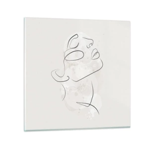 Obraz na szkle - Zarys marzenia - 60x60 cm