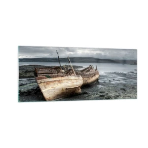 Obraz na szkle - "Na znak spełnionych godnie trudów" - 100x40 cm