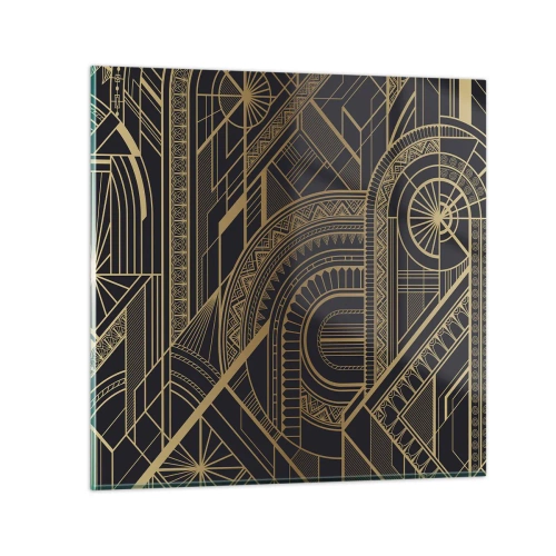 Obraz na szkle - Koncepty, idee, plany - 70x70 cm