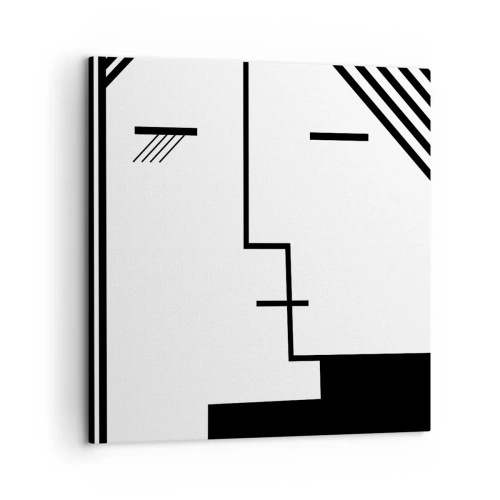 Obraz na płótnie - Po prostu pocałunek - 60x60 cm