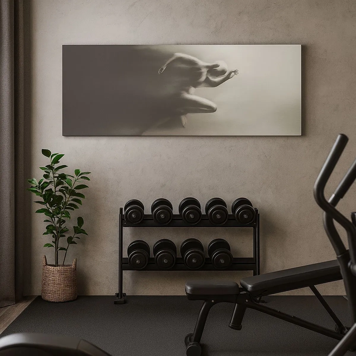 Obraz na płótnie - Niepowstrzymany - 100x40 cm