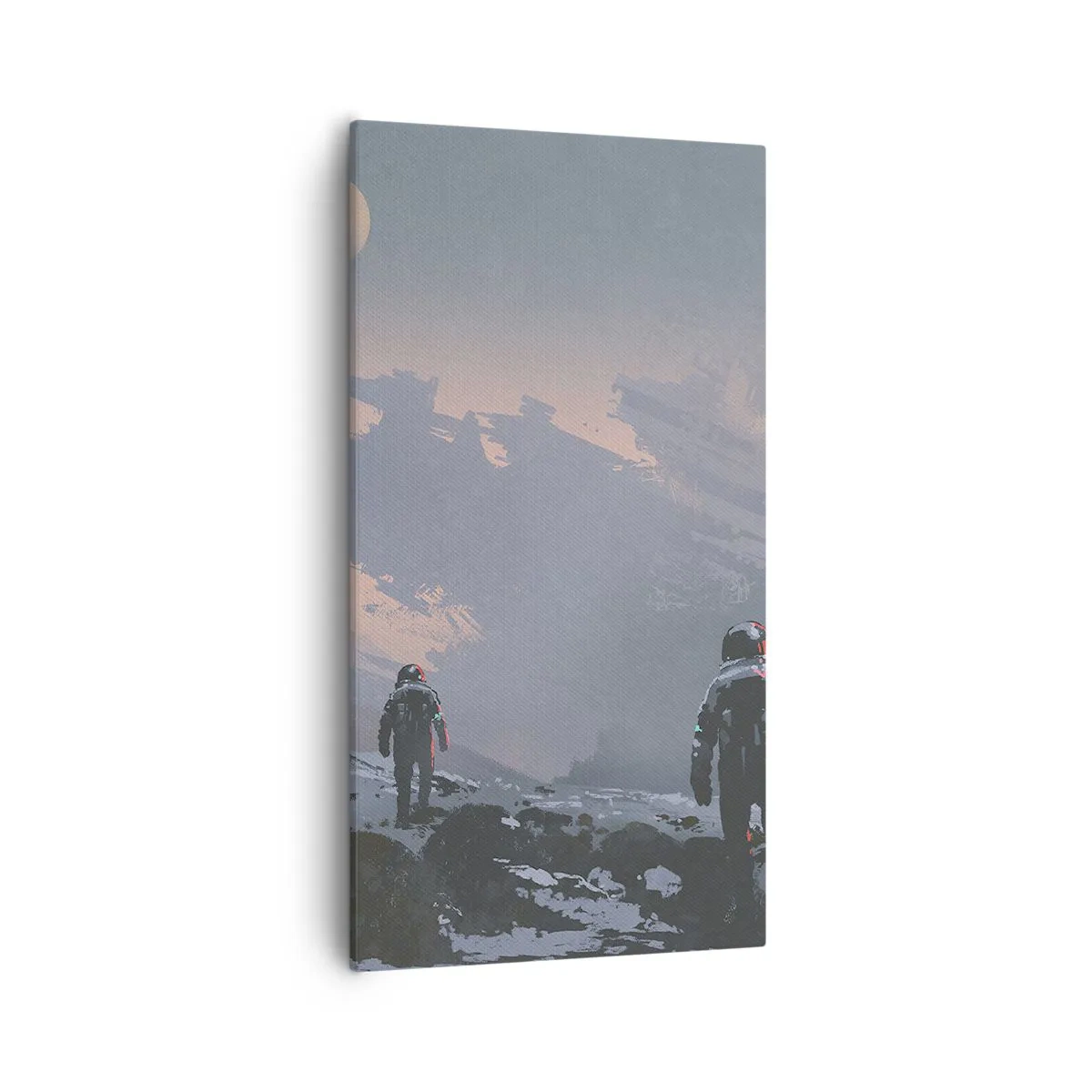 Obraz na płótnie - Pod nieznaną gwiazdą - 55x100 cm