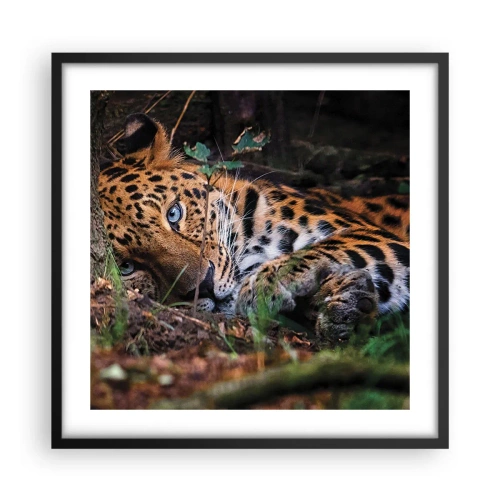 Plakat w czarnej ramie - Zaufaj mi - 50x50 cm