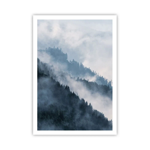 Plakat - Mistyka gór - 70x100 cm