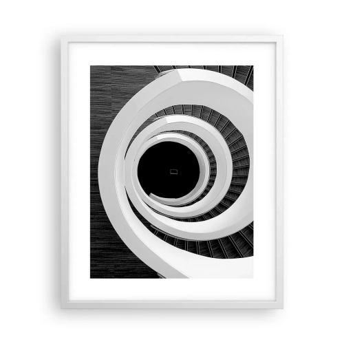 Plakat w białej ramie - Do istoty rzeczy - 40x50 cm