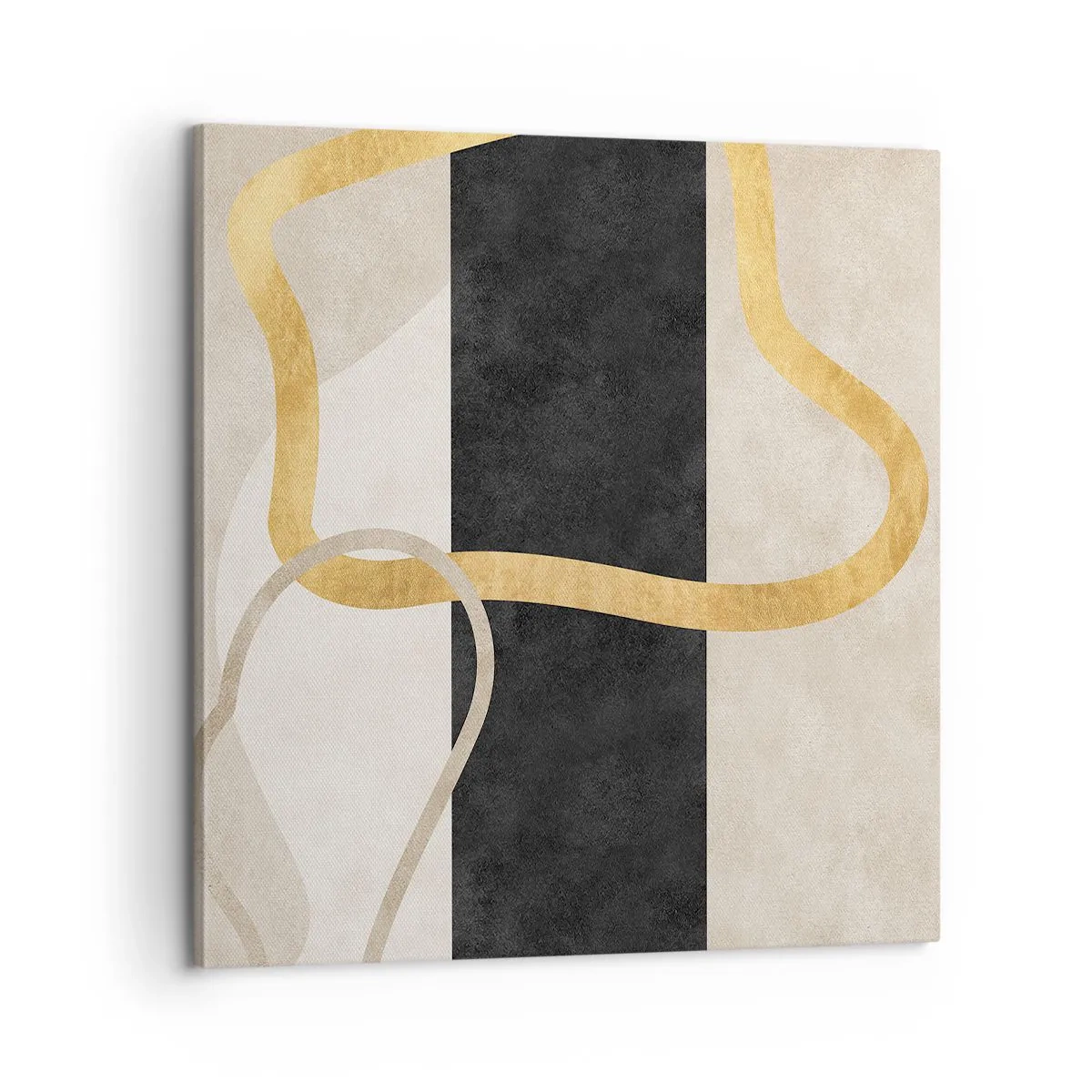 Obraz na płótnie - Kształty zapętlone - 60x60 cm