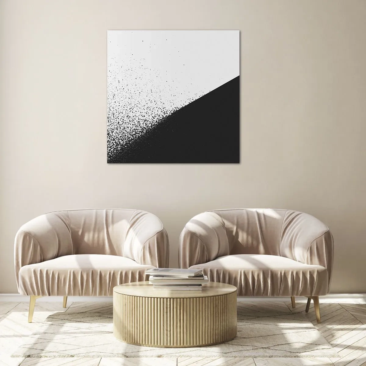 Obraz na szkle - Coraz szybciej, coraz więcej - 40x40 cm