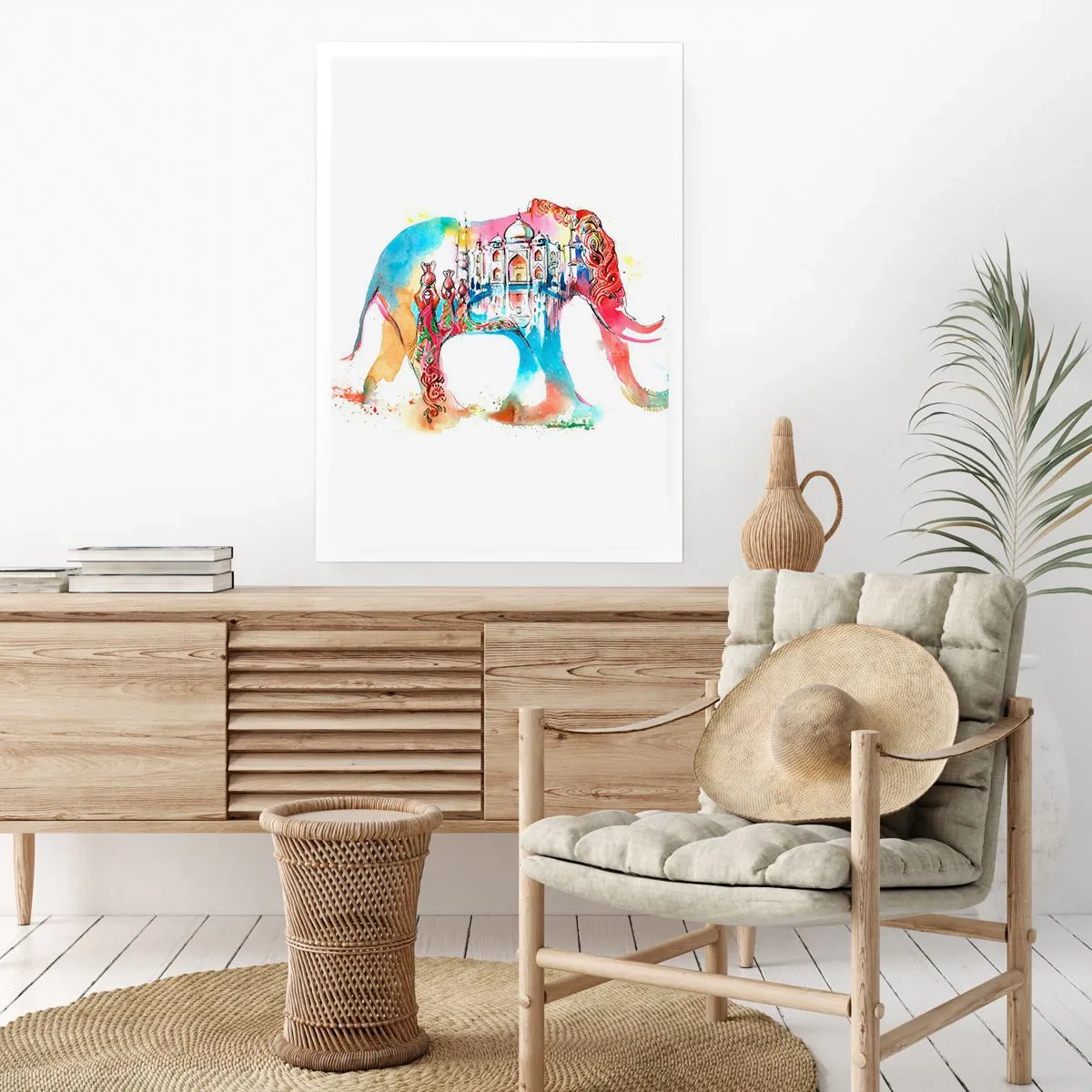 Plakat - Indie - aura miłości - 70x100 cm