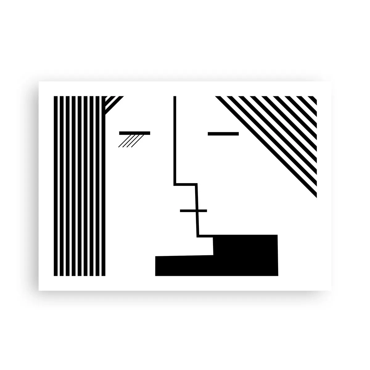 Plakat - Po prostu pocałunek - 70x50 cm