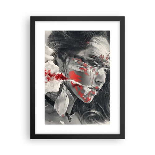 Plakat w czarnej ramie - W oparach absurdu - 30x40 cm