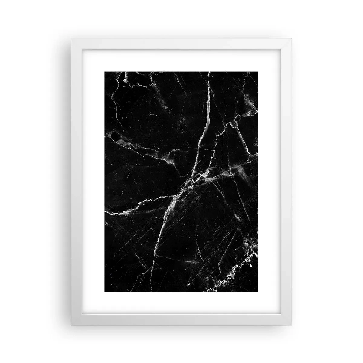 Plakat w białej ramie - Sekretne życie kamienia - 30x40 cm