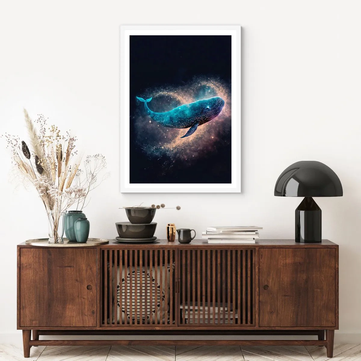 Plakat w białej ramie - Jest taki świat… - 50x70 cm