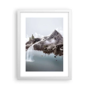 Plakat w białej ramie - Okiem surrealisty - 30x40 cm