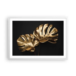 Plakat w białej ramie - Skarby natury - 70x50 cm