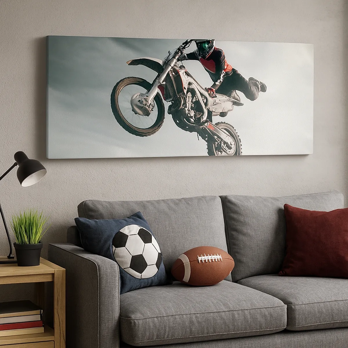 Obraz na płótnie - Nie ma zabawy bez ryzyka - 30x30 cm