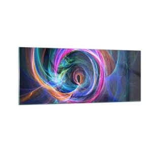 Obraz na szkle - Dokąd mnie zaprowadzisz? - 100x40 cm