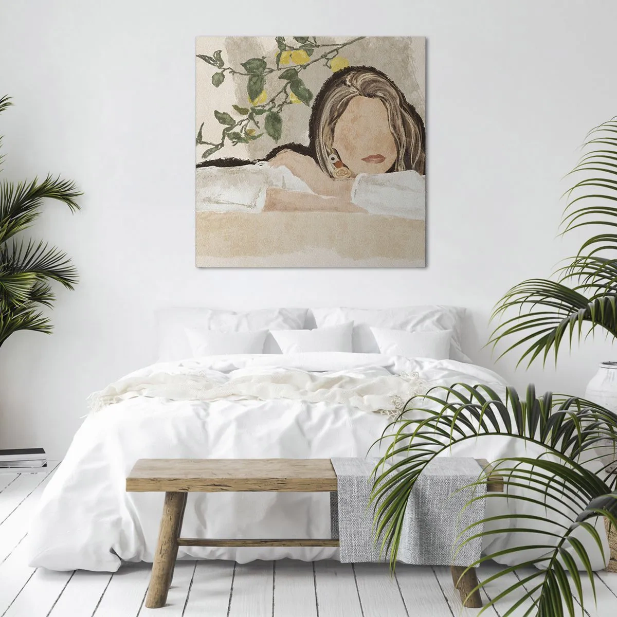 Obraz na płótnie - Piękność południa - 40x40 cm