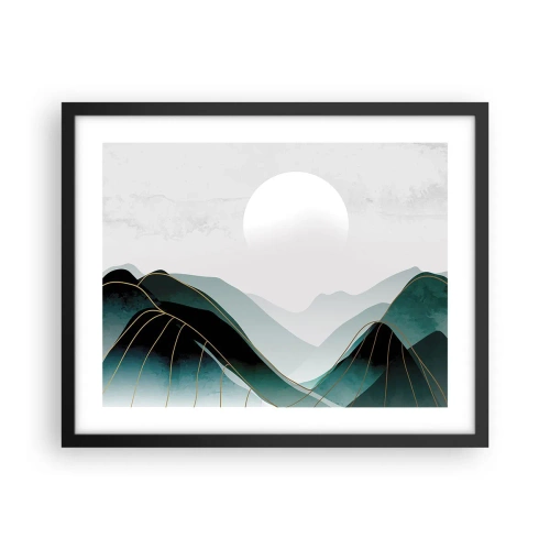 Plakat w czarnej ramie - W pełnym majestacie - 50x40 cm