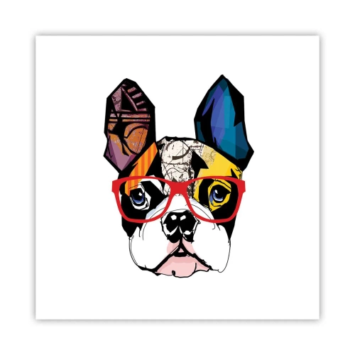 Plakat - Intelektualista - 60x60 cm