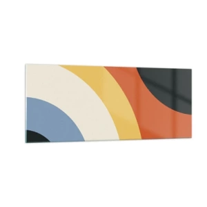 Obraz na szkle - Ku sobie - 100x40 cm