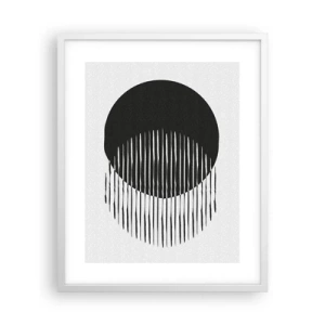 Plakat w białej ramie - Jego alter ego - 40x50 cm