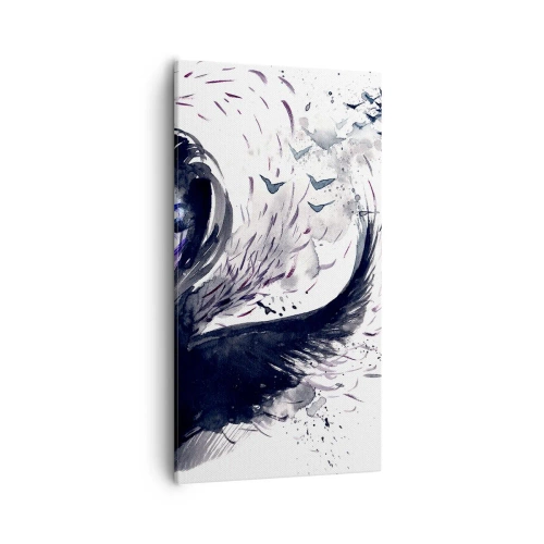 Obraz na płótnie - Demoniczna i piękna - 55x100 cm