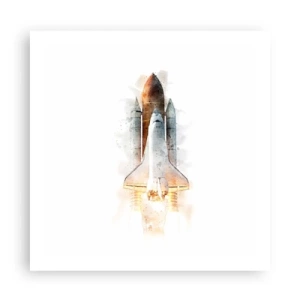 Plakat - Odkrywcy na start - 60x60 cm