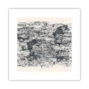 Plakat - Mglista kompozycja - 30x30 cm