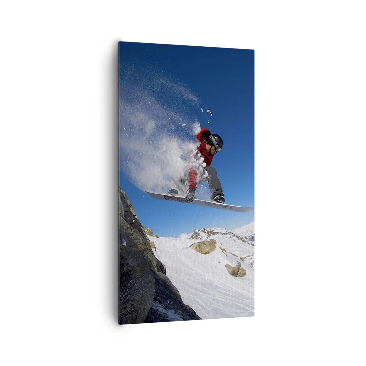 Obraz na płótnie - I stałeś się częścią przestrzeni - 65x120 cm