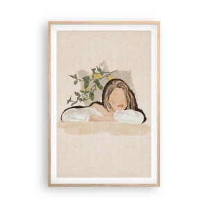 Plakat w ramie jasny dąb - Piękność południa - 61x91 cm