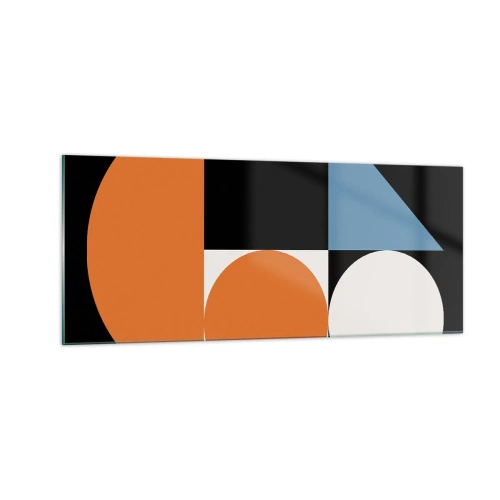 Obraz na szkle - Układ figurowy - 100x40 cm
