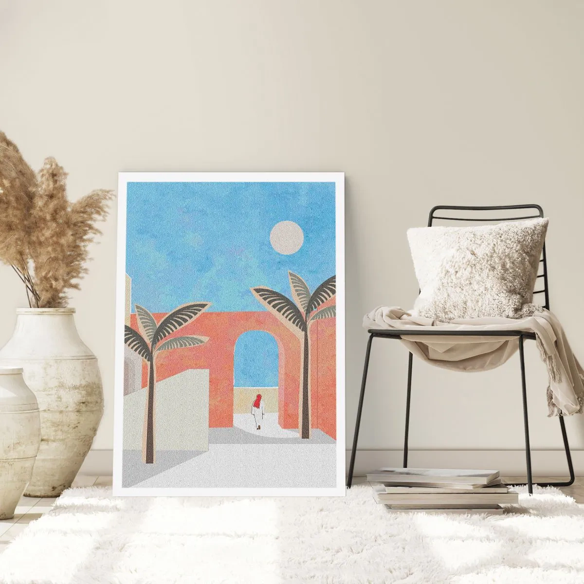 Plakat - Arabski dzień - 40x50 cm