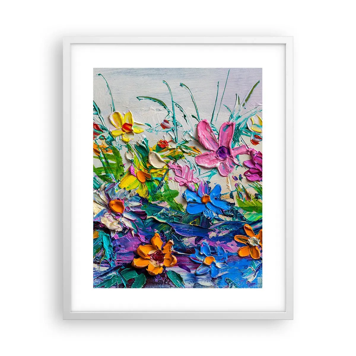 Plakat w białej ramie - Wcale nie-martwa natura - 40x50 cm