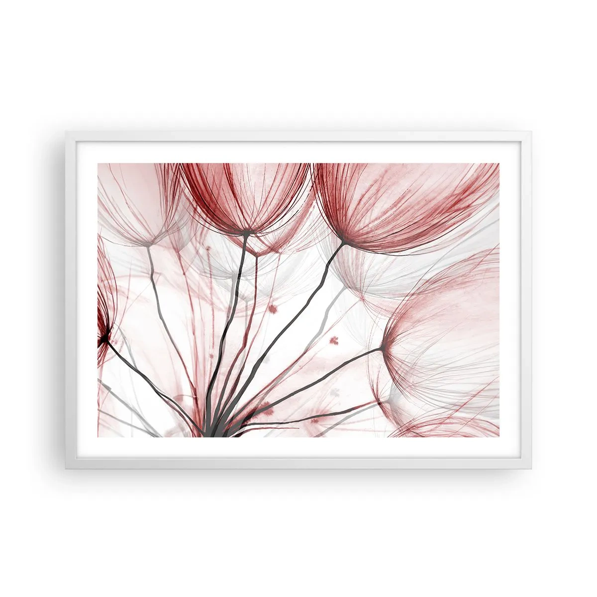 Plakat w białej ramie - Przed odlotem - 70x50 cm