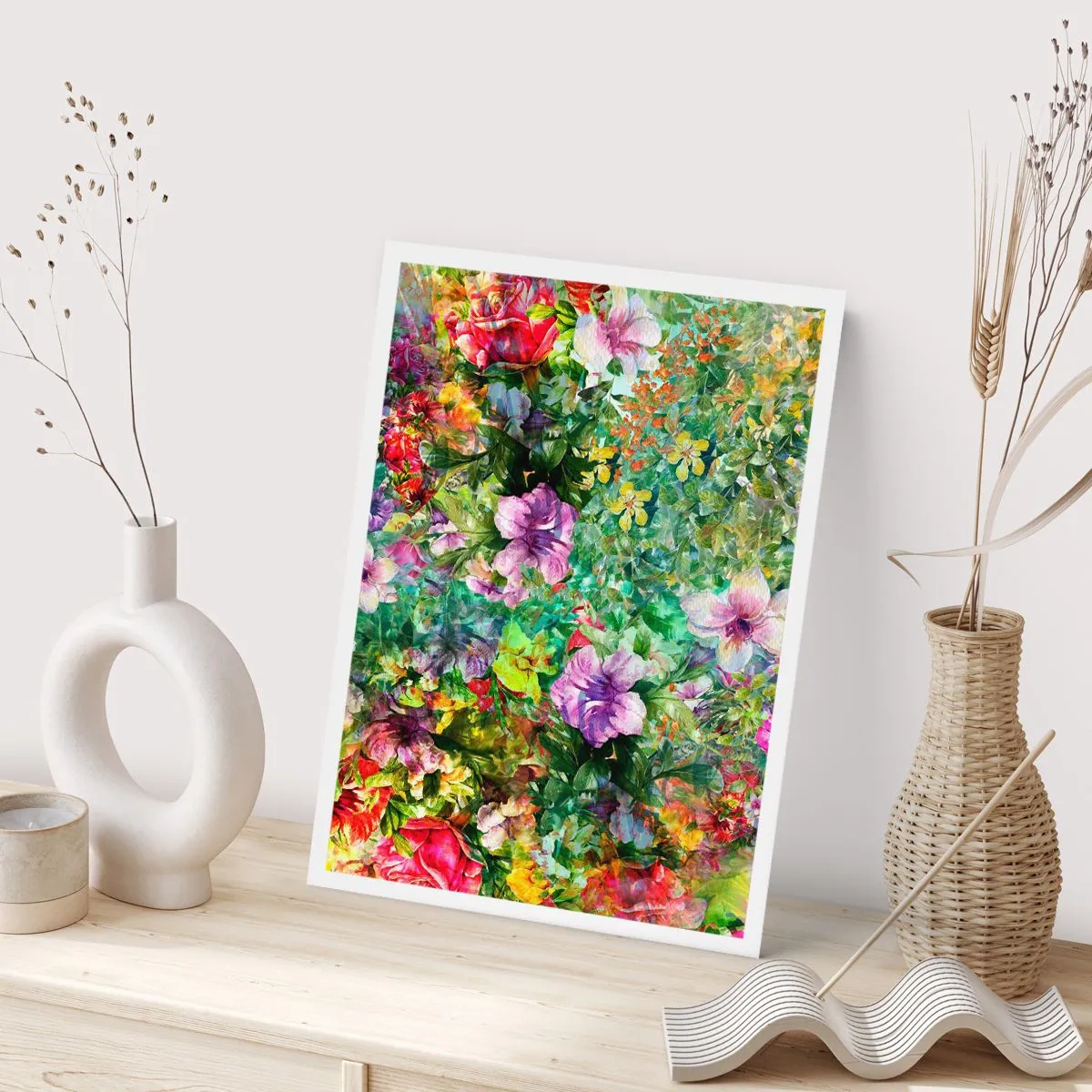 Plakat - W kwiaty na zatracenie - 61x91 cm