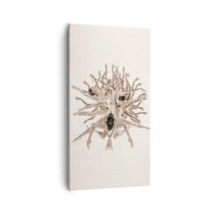 Obraz na płótnie - Rozkwitanie w tańcu - 55x100 cm