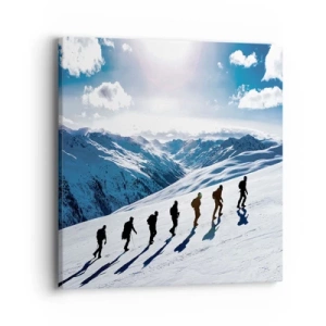 Obraz na płótnie - Drużyna zdobywców - 40x40 cm