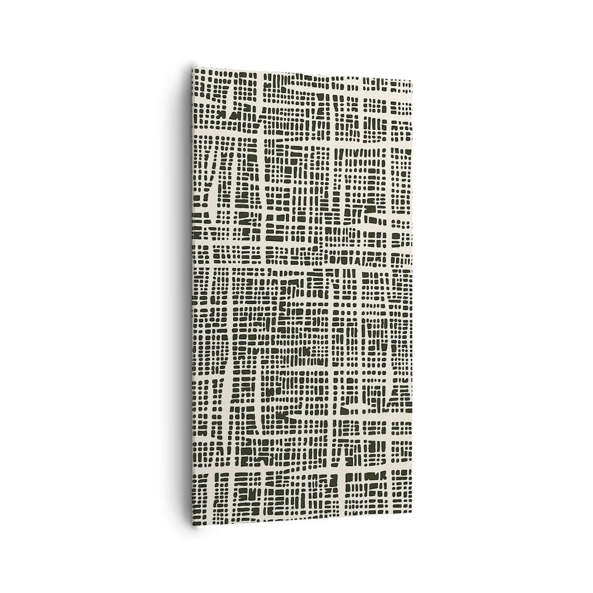 Obraz na płótnie - Kompozycja utkana - 65x120 cm