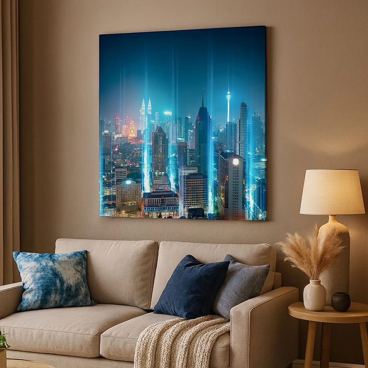 Obraz na płótnie - Po berlińsku do nieba - 30x30 cm