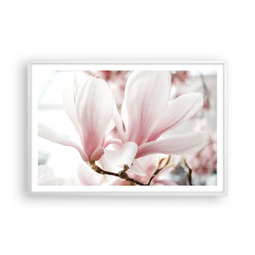 Plakat w białej ramie - Bezmiar czułości - 91x61 cm