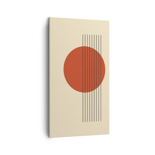 Obraz na płótnie - W koło i dalej - 45x80 cm